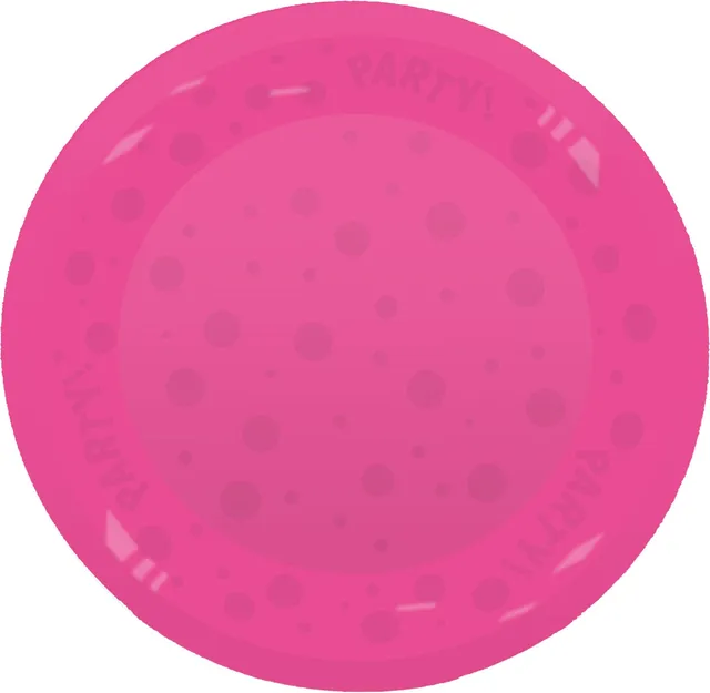 das-kost-mland-dekorationen-mehrweg-teller-21-cm-pink-1-st-ck image 1