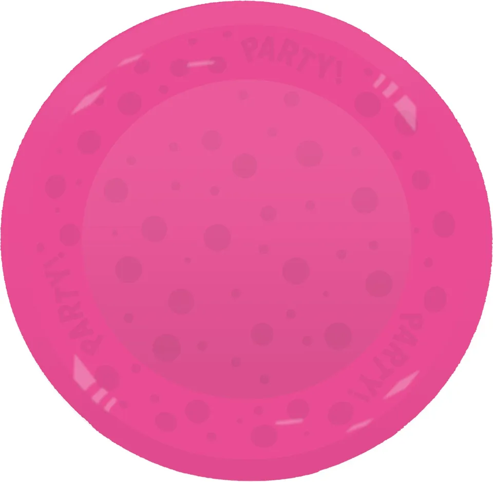 das-kost-mland-dekorationen-mehrweg-teller-21-cm-pink-1-st-ck image 1