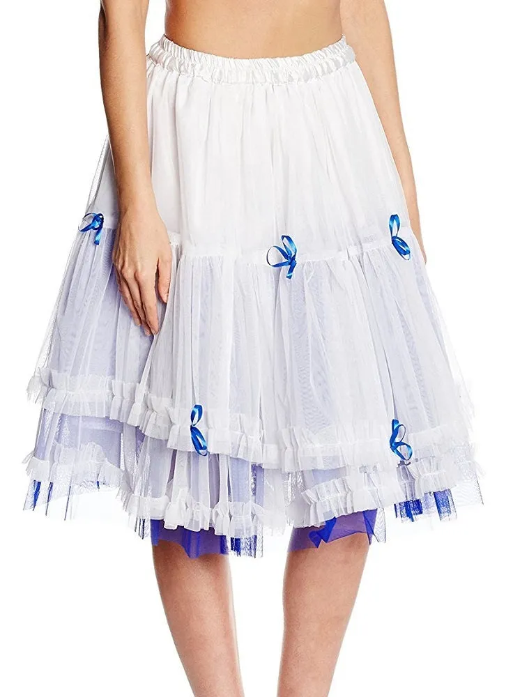 petticoat-rock-damen-wei-t-ll-gr-e-m image 1