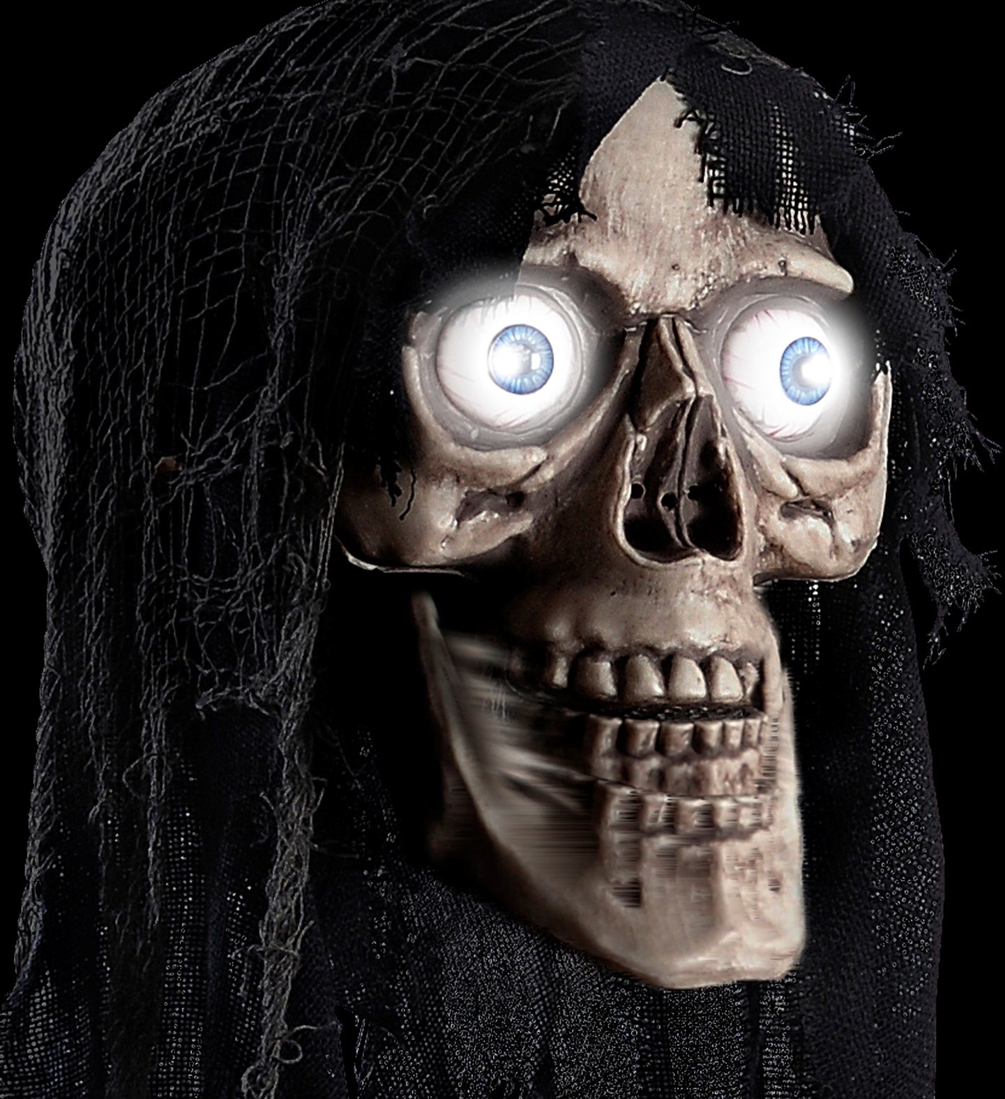 das-kost-mland-dekorationen-h-nge-figur-totenkopf-mit-licht-70-cm image 2