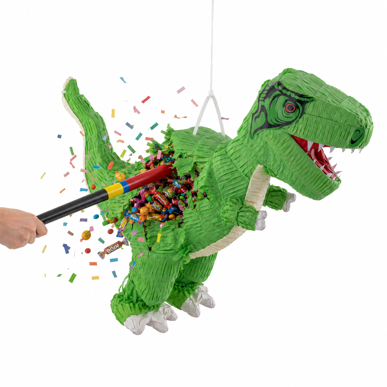 das-kost-mland-dinosaurier-t-rex-pinata-gr-n-31x13x44cm image 5