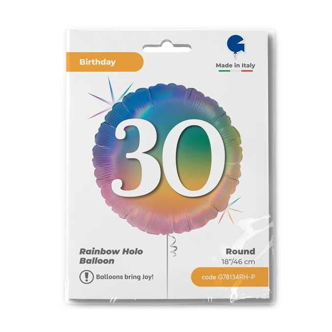 das-kost-mland-happy-colourful-rainbow-folienballon-45-cm-30 image 2