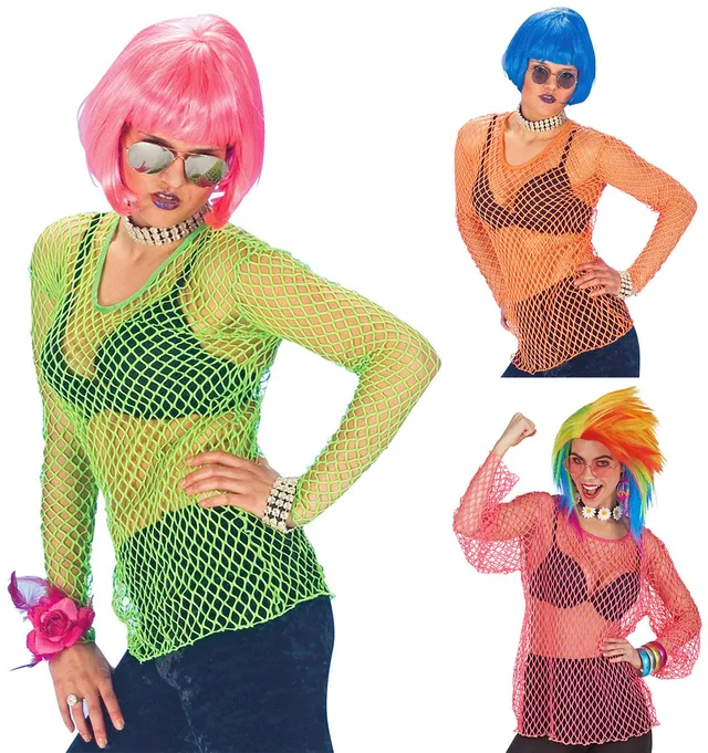 das-kost-mland-herren-neon-netz-shirt-gr-n-netzoberteil-einheitsgr-e image 1