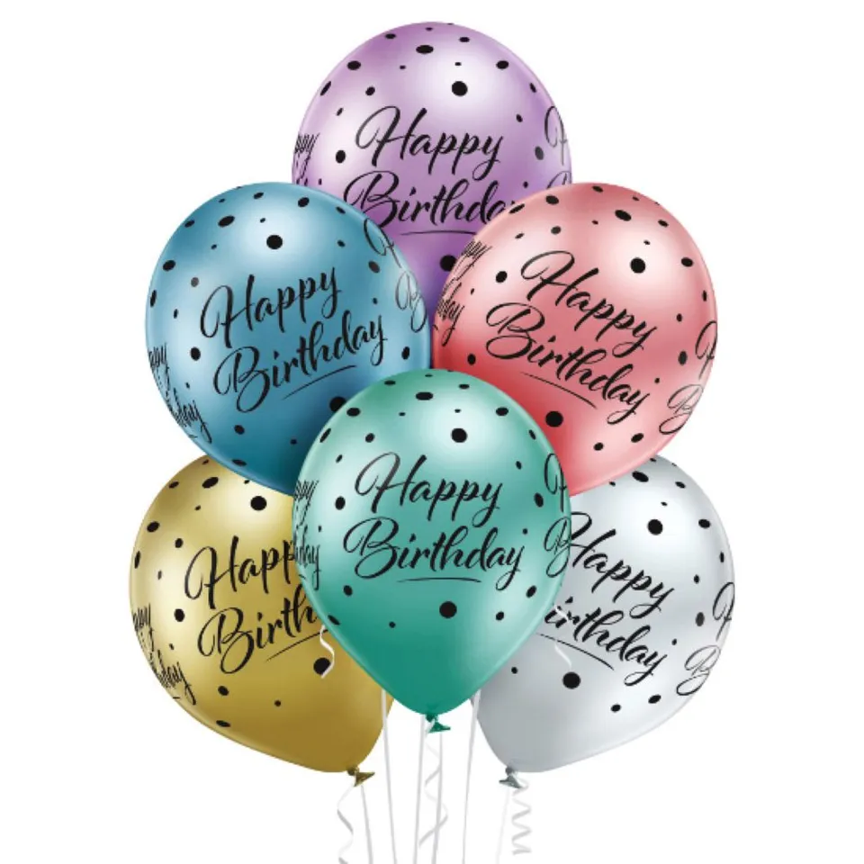 das-kost-mland-dekorationen-luftballon-happy-birthday-6-stk-bunt image 1