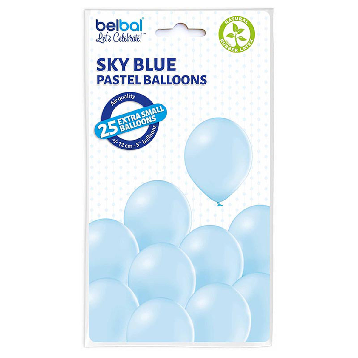 das-kost-mland-luftballon-unifarben-hellblau-25-st-ck-12cm image 1