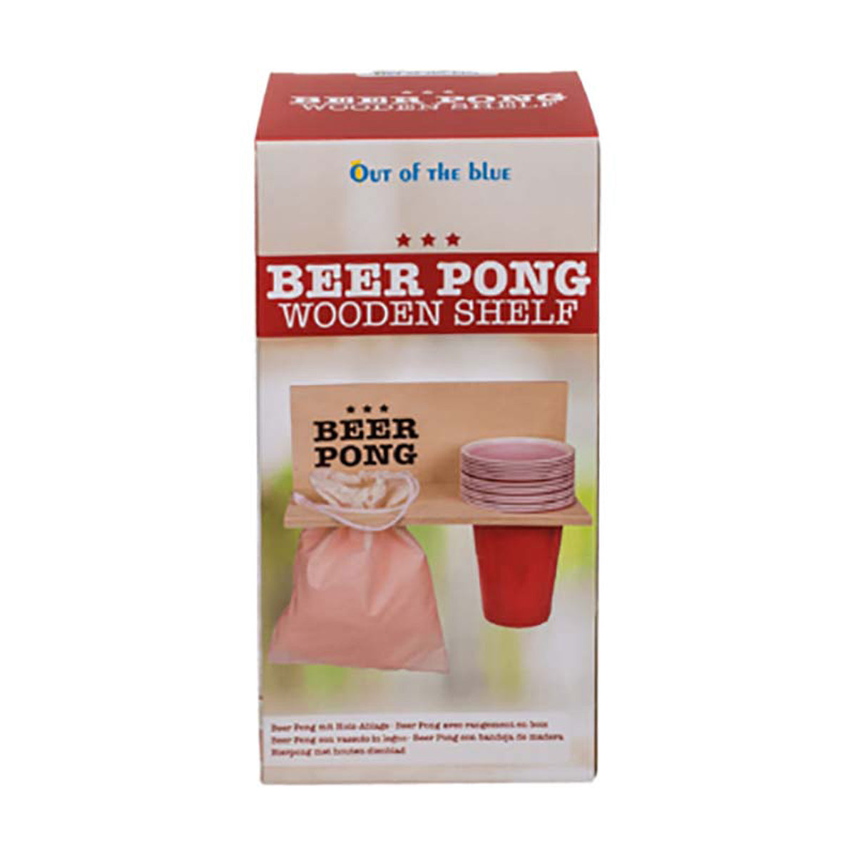 das-kost-mland-beer-pong-holzablage-12-becher-12-b-lle-set image 2