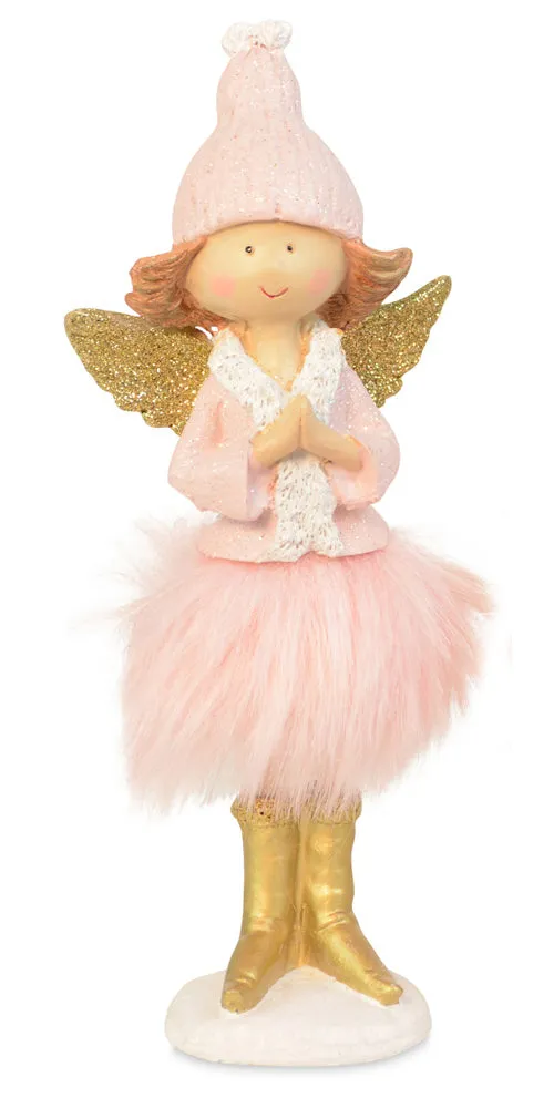riffelmacher-engel-betend-75604-rosa-gold-federkleid-19-cm image 1