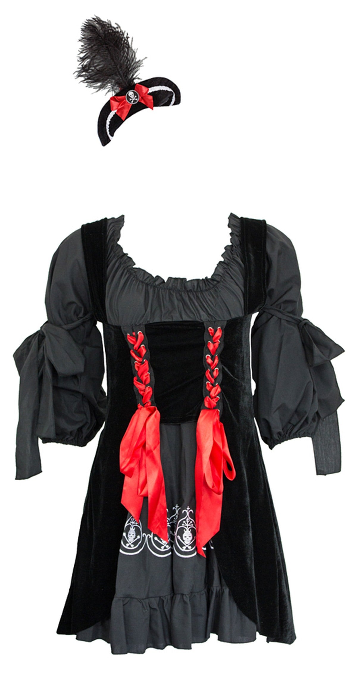 das-kost-mland-piratin-sophia-kost-m-damen-kleid-minihut image 6