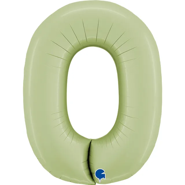 grabo-riesenzahl-folienballon-26-66cm-satin-olive-zahl-0 image 1