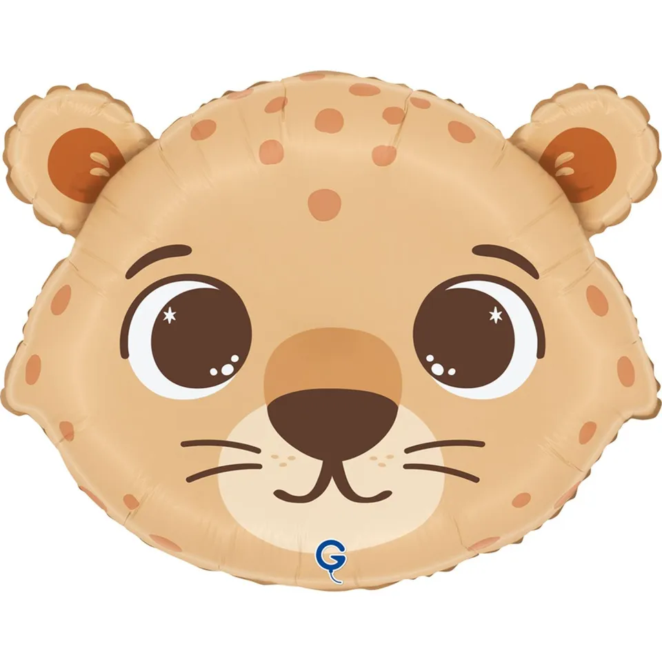das-kost-mland-gepard-kopf-folienballon-shape-18-46cm image 1