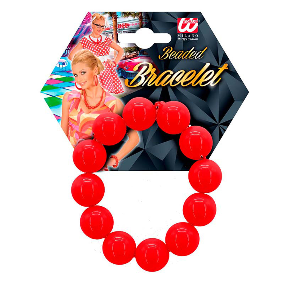 das-kost-mland-armband-70er-jahre-rot-kost-m-schmuck image 4