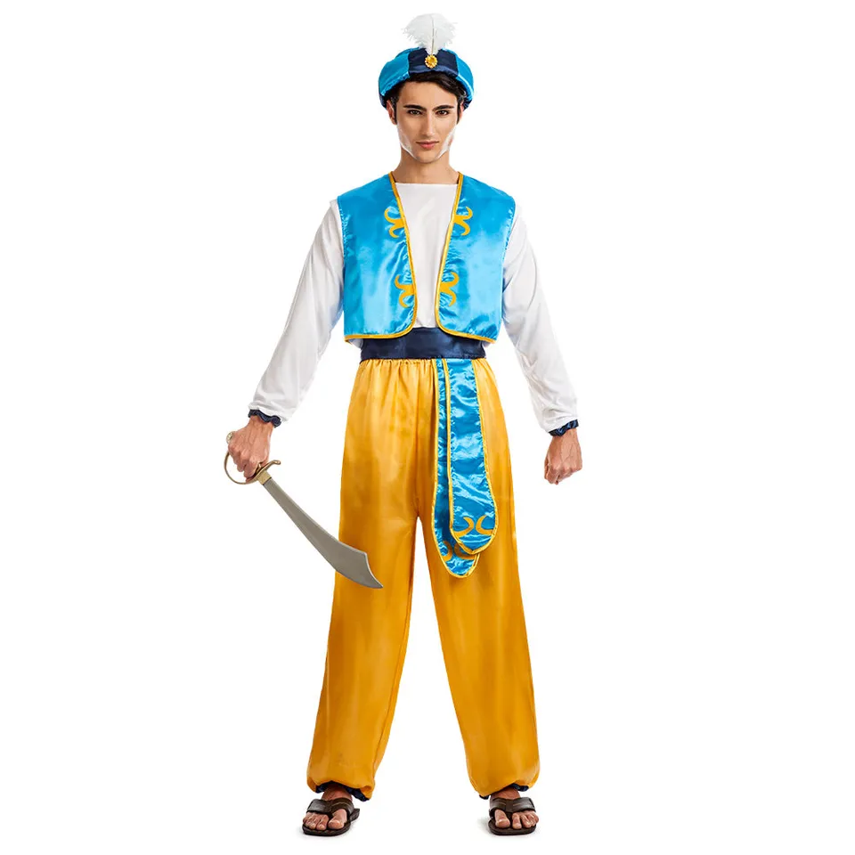 das-kost-mland-amir-arabischer-prinz-kost-m-herren-5-tlg-mit-turban image 1
