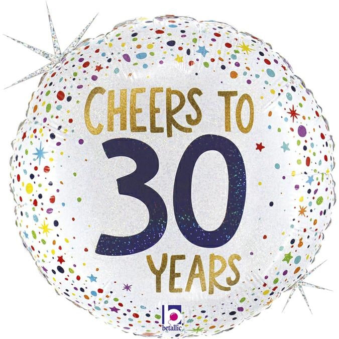 folienballon-cheers-to-30-years-46-cm-geburtstag-deko image 1