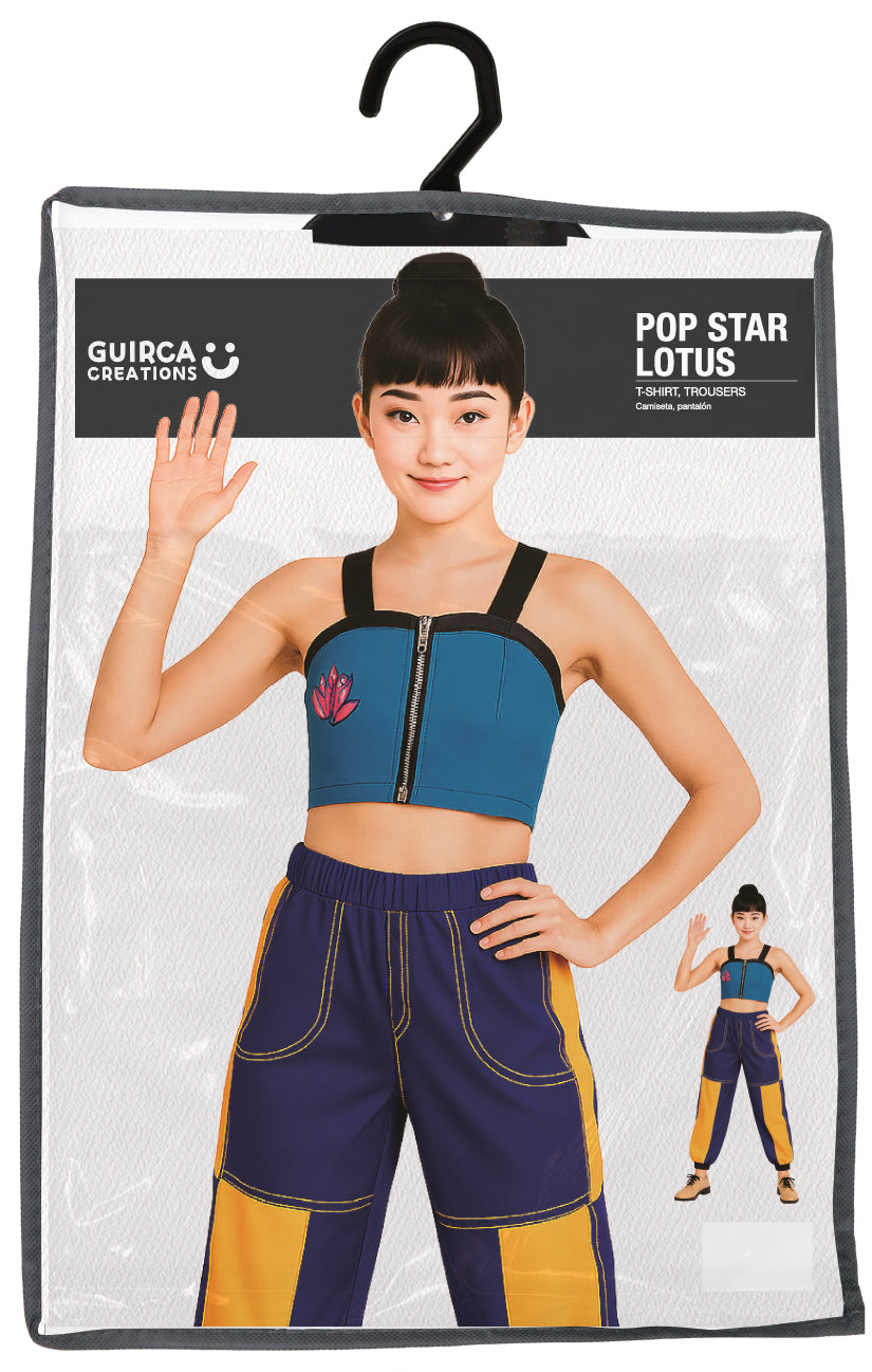 das-kost-mland-damen-k-pop-kost-m-lotus-hose-t-shirt-s image 3