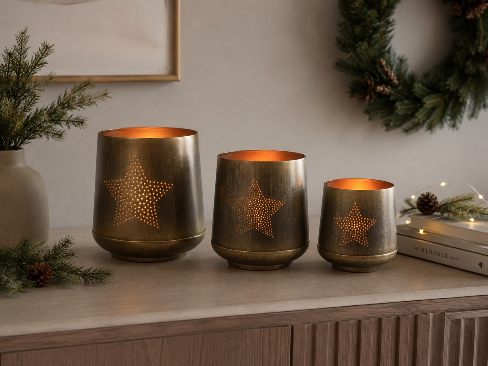riffelmacher-windlicht-set-3-tlg-stern-baum-gold-bronze-19155 image 4