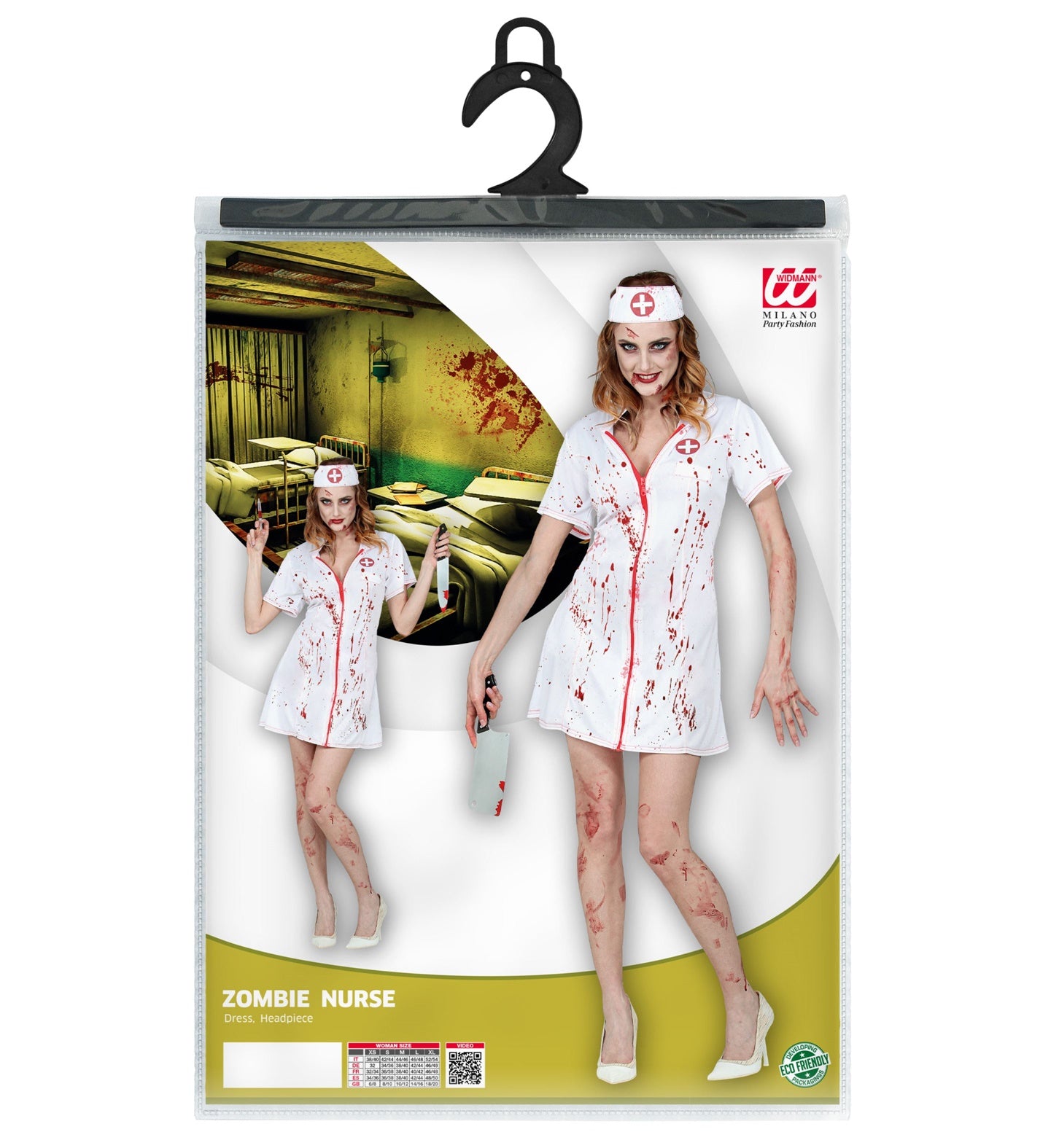 das-kost-mland-zombie-krankenschwester-kost-m-damen-gr-l-blutig image 5