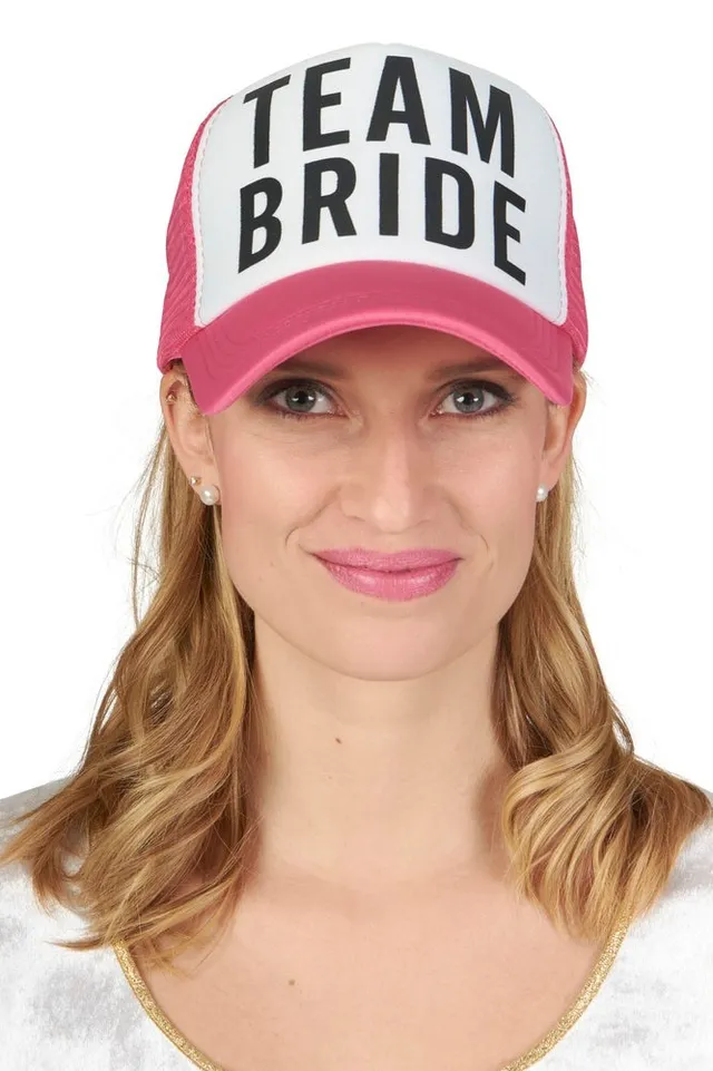 das-kost-mland-bride-to-be-cap-team-bride-schirmm-tze-rosa image 1