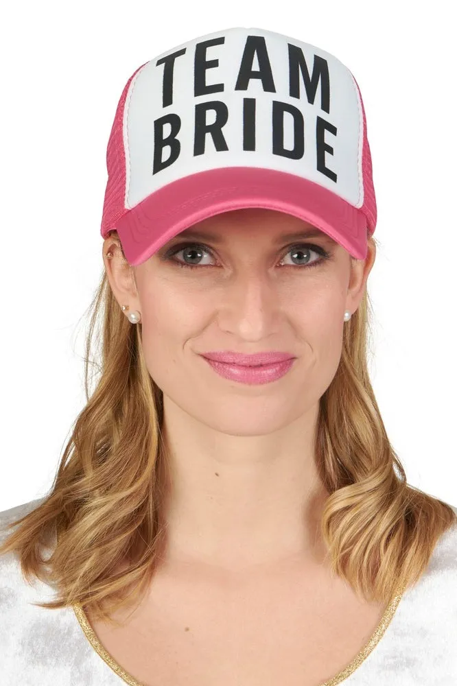 das-kost-mland-bride-to-be-cap-team-bride-schirmm-tze-rosa image 1