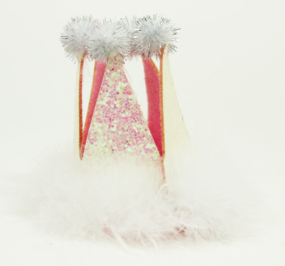 das-kost-mland-accessoires-prinzessin-glitter-krone-wei-rosa-clips image 2