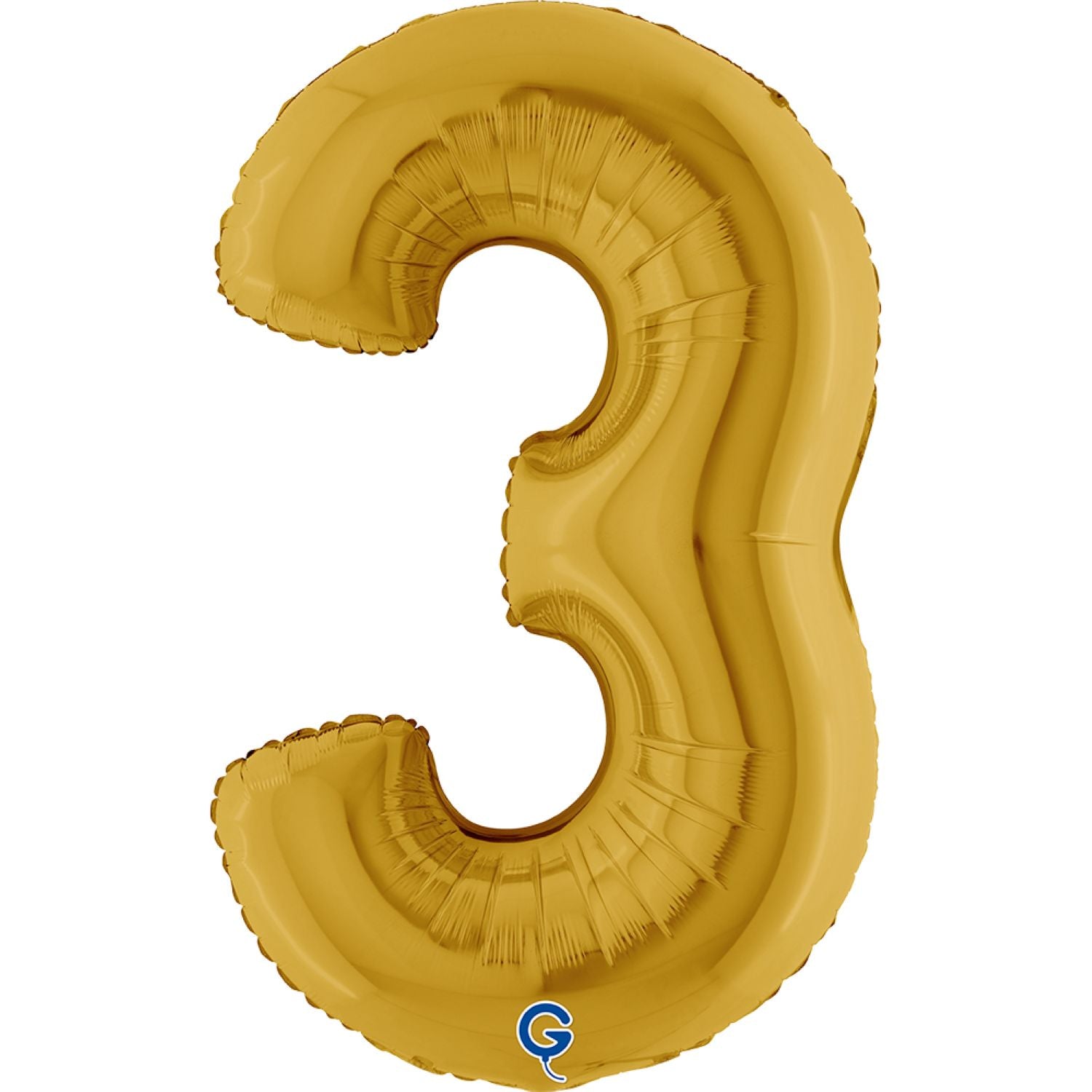 das-kost-mland-xxl-zahlen-folienballon-102cm-gold-zahl-5 image 5