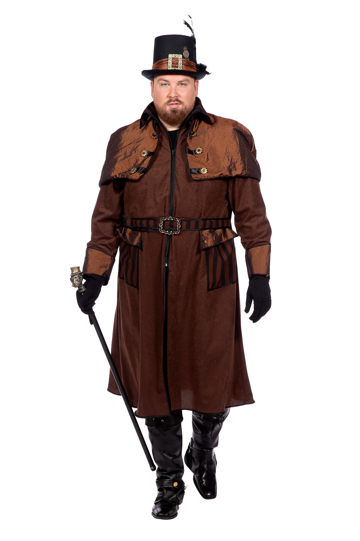 das-kost-mland-mr-deluxe-steampunk-herrenkost-m-mantel image 4