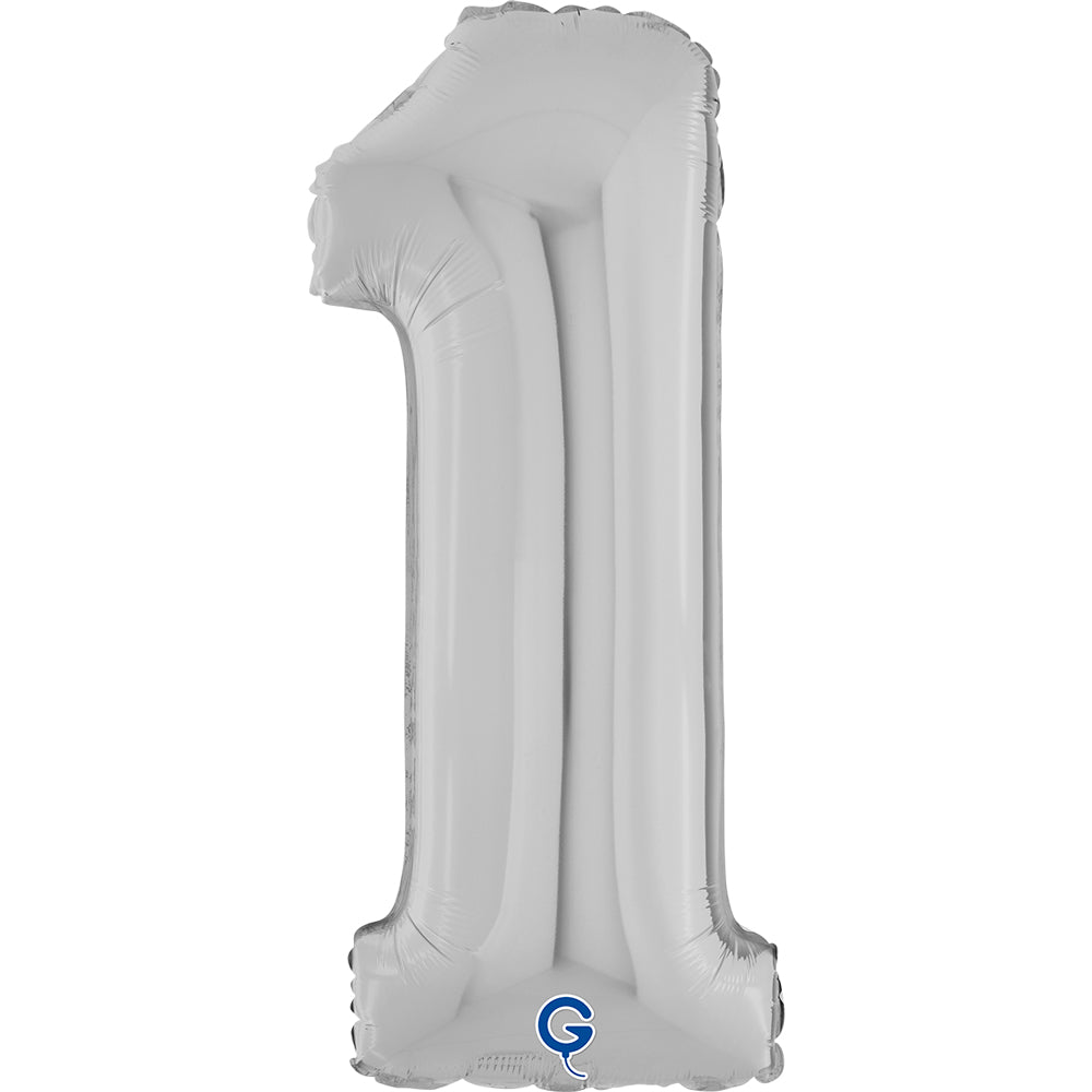 das-kost-mland-folienballon-zahl-1-silber-66cm-party image 3