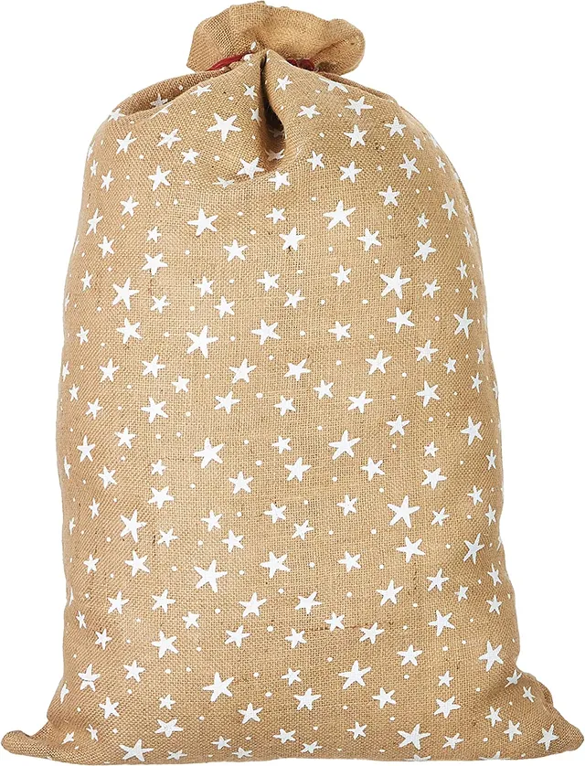 das-kost-mland-nikolaus-jutesack-sterne-80x50-cm-geschenkesack image 1