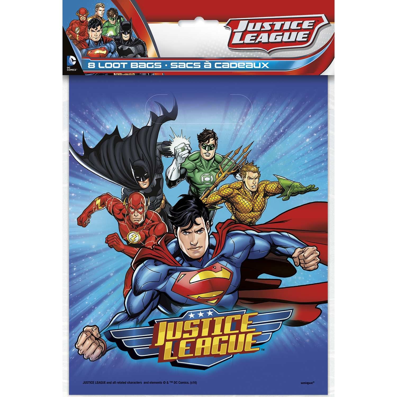das-kost-mland-justice-league-geschenkt-te-pvc-8-stk-mitgebsel image 1