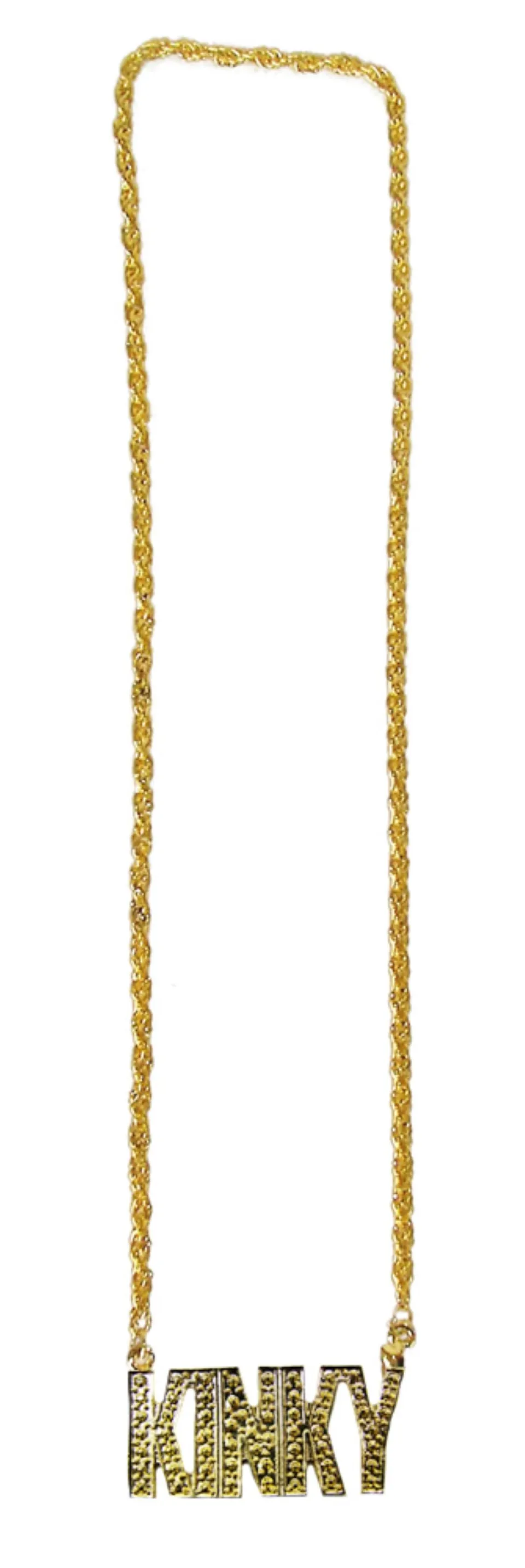 das-kost-mland-accessoires-goldene-disco-halskette-kinky-fasching image 1