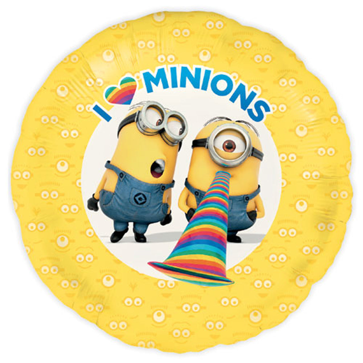 das-kost-mland-minions-folienballon-18-45-cm-i-love image 1