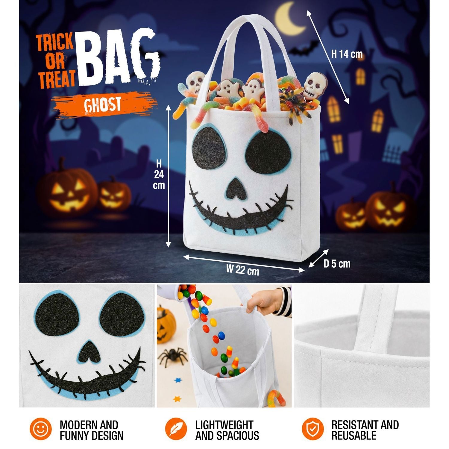 das-kost-mland-halloween-tasche-geist-wei-s-es-saures image 6