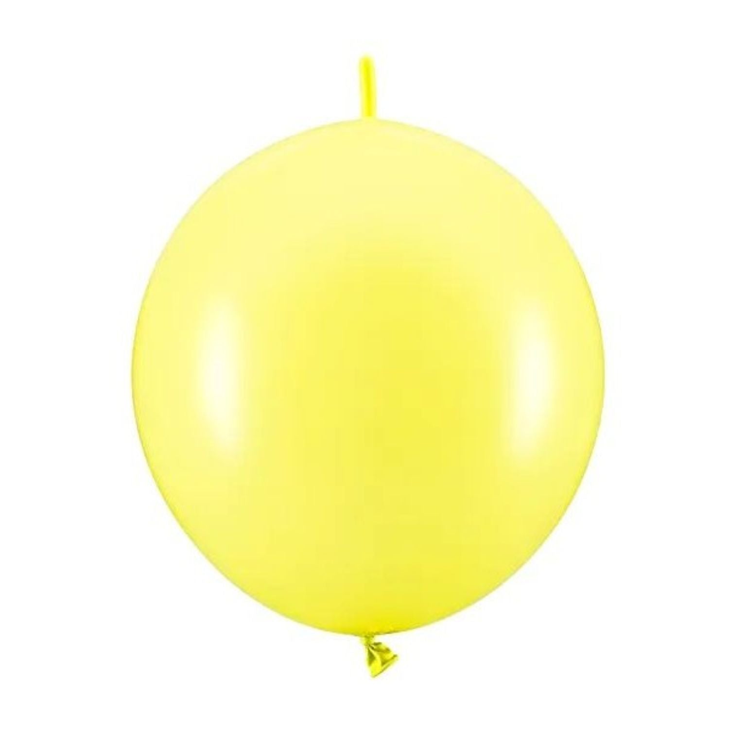 das-kost-mland-latexballon-28cm-pastell-lemon-zest-20-st-ck image 1