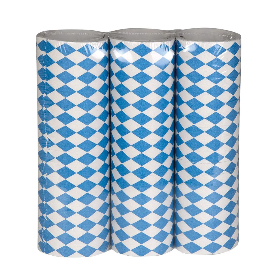 das-kost-mland-dekorationen-luftschlangen-bayernraute-4m-3-rollen image 1