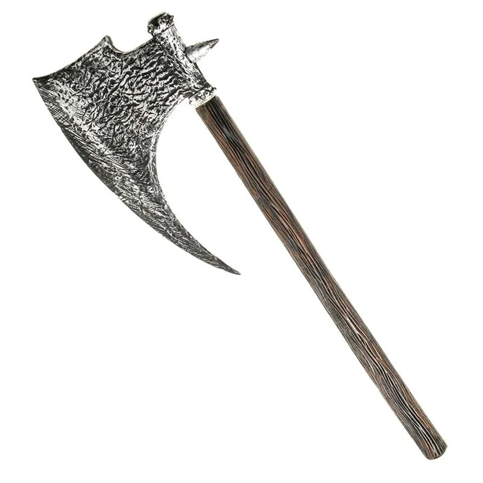 das-kost-mland-accessoires-archaische-axt-kost-maxt-73cm-schwarz-grau image 1