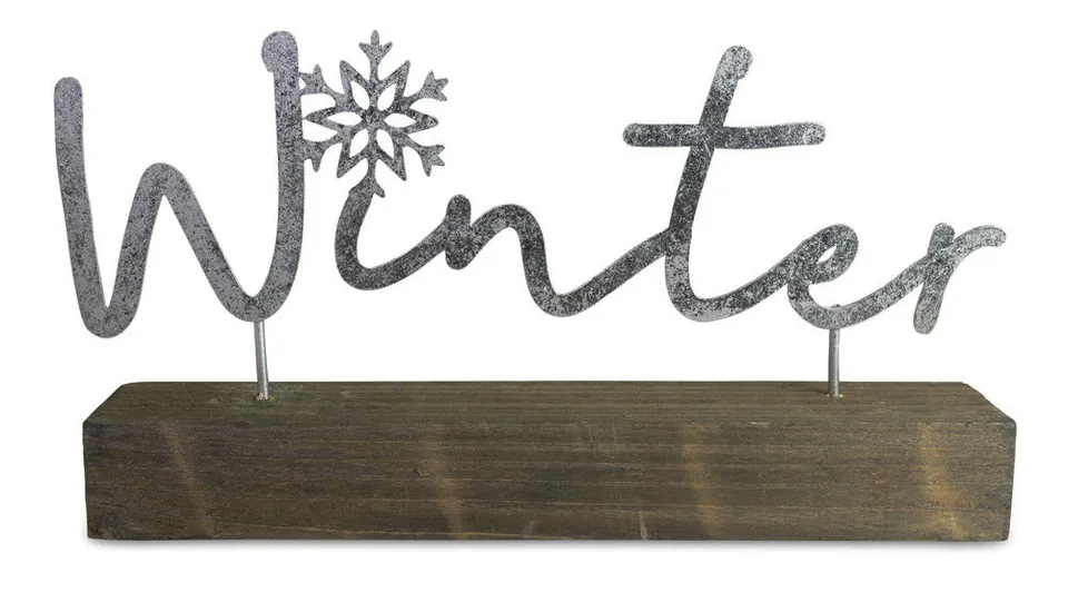 riffelmacher-winter-schriftzug-holzsockel-29x17-cm-silber image 1