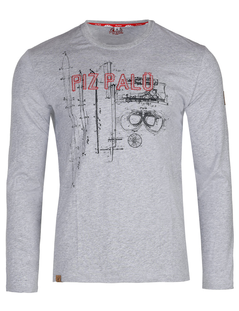 piz-pal-taching-langarmshirt-herren-grau-melange-xxl image 1
