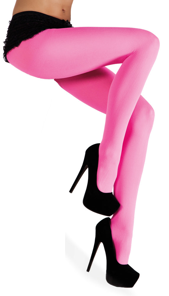das-kost-mland-accessoires-strumpfhose-neon-pink-40-den-blickdicht image 1