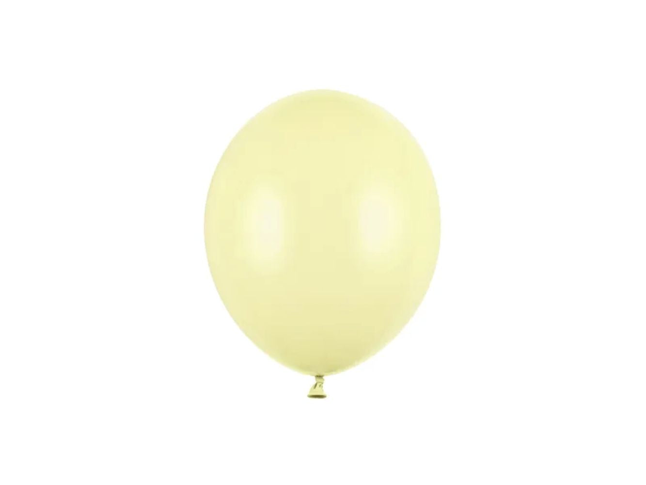 das-kost-mland-dekorationen-luftballons-uni-pastell-light-yellow-100stk image 1