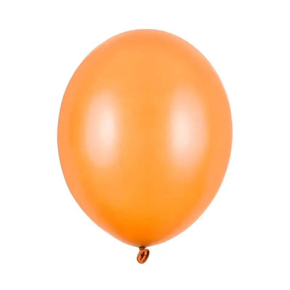 das-kost-mland-uni-metallic-luftballons-30cm-orange-50-st-ck image 1