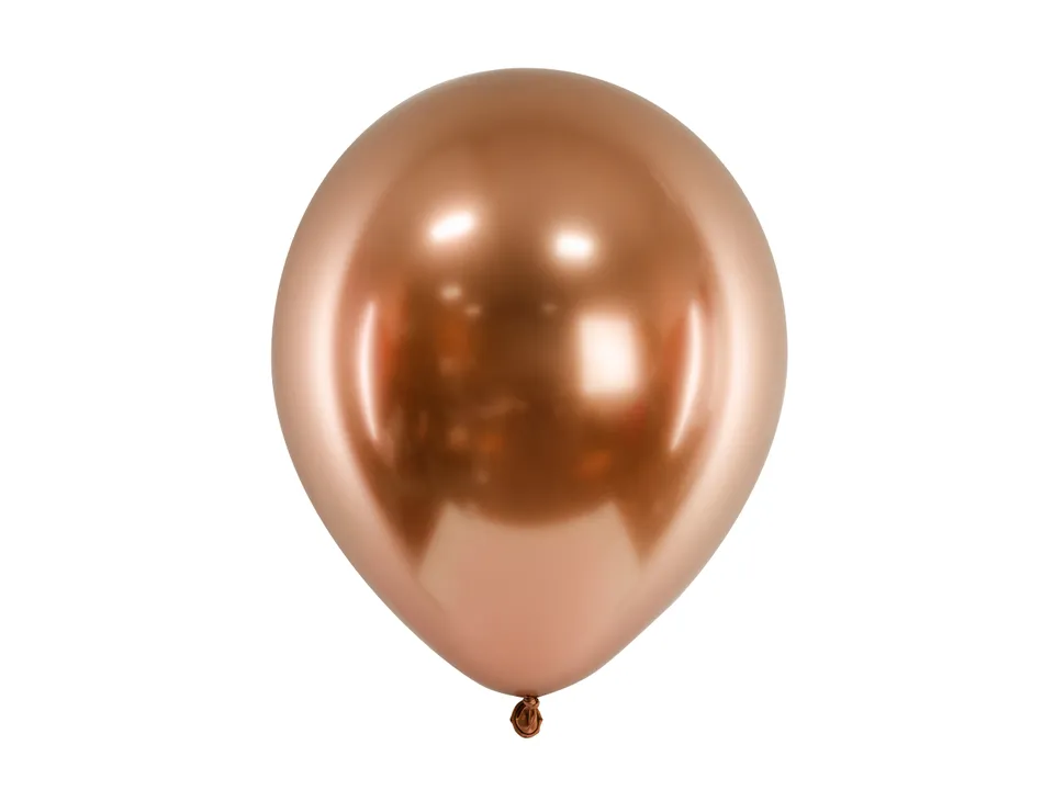 das-kost-mland-uni-glossy-luftballon-copper-30cm-10-st-ck image 1