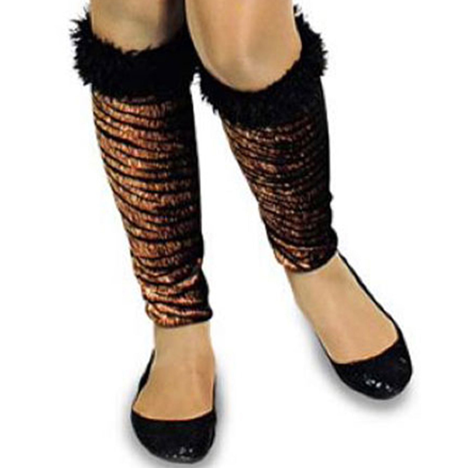 das-kost-mland-damen-tiger-tierkost-m-kleid-stulpen-kapuze image 5