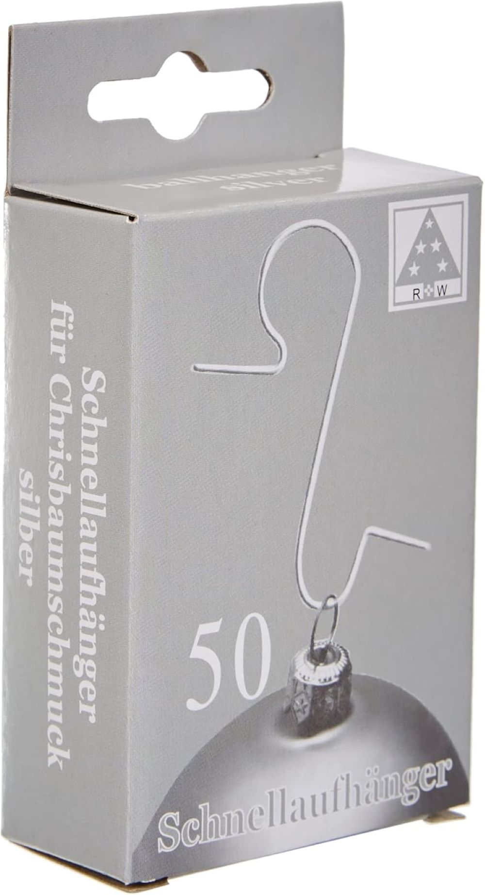 das-kost-mland-kugel-aufh-nger-box-50-st-ck-silber image 1