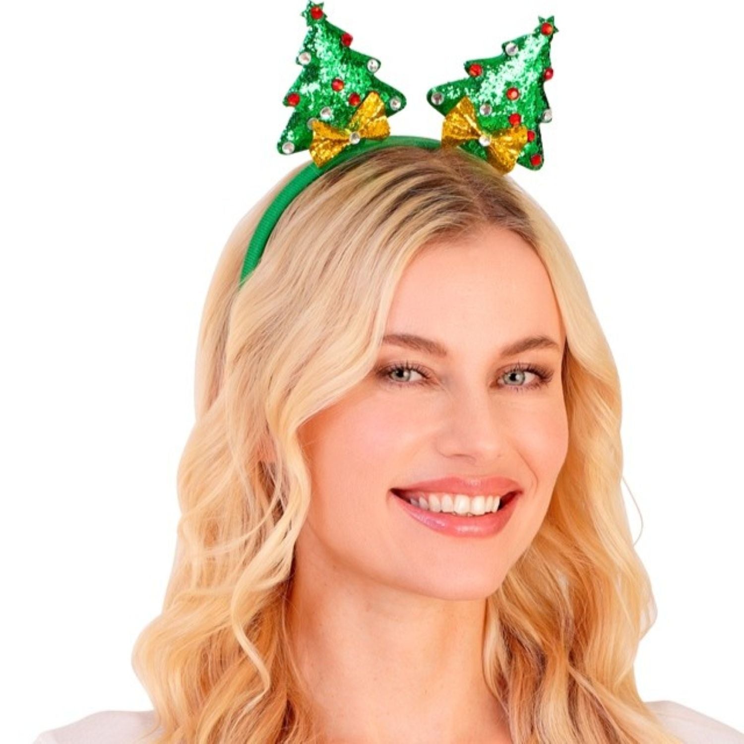 das-kost-mland-weihnachtsbaum-haarreif-gr-n-mit-kugeln image 4