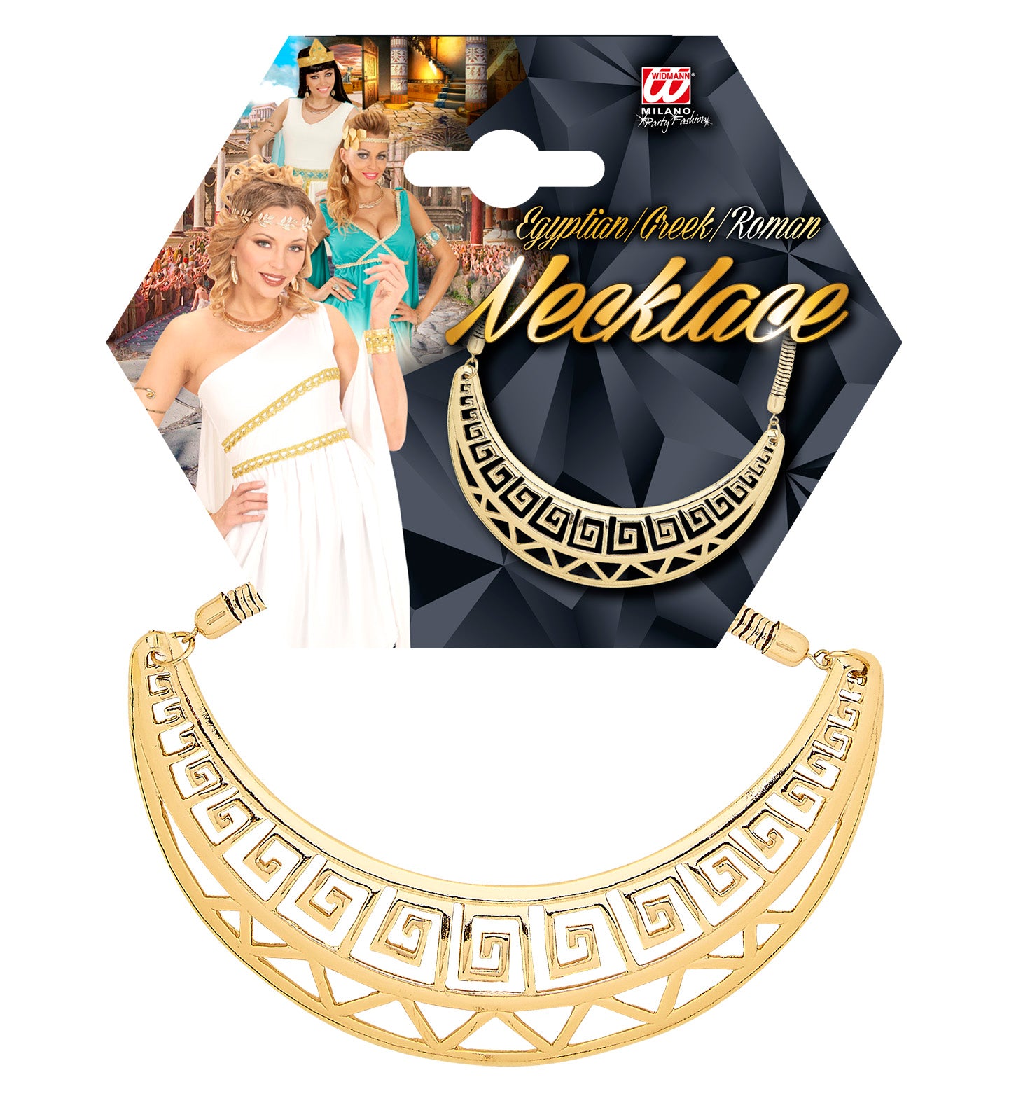 das-kost-mland-antike-halskette-r-merin-gold-verstellbar image 3