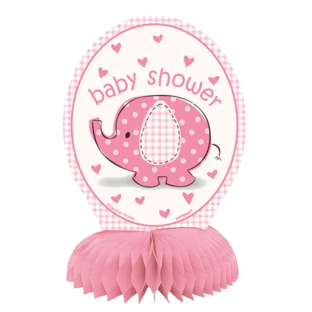 das-kost-mland-tischaufsteller-baby-elefant-pink-4er image 1