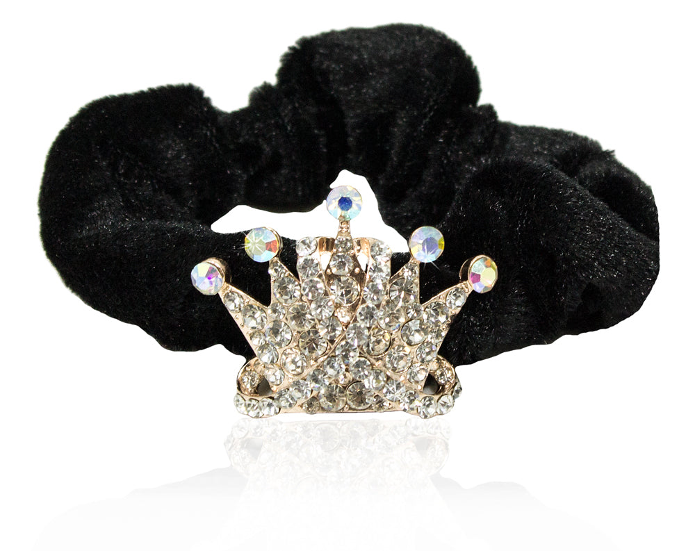 samt-zopfband-mit-strass-krone-haarschmuck-prinzessin image 3