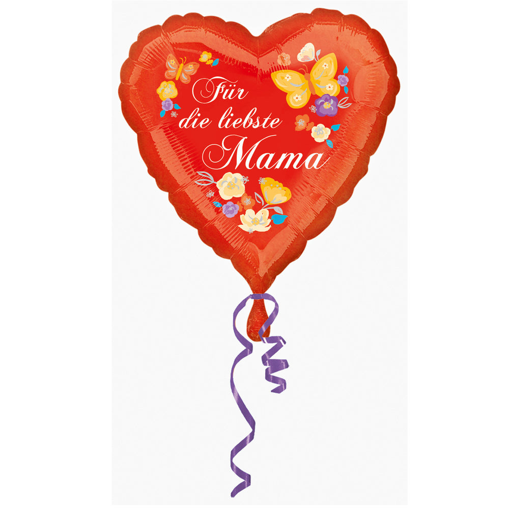 das-kost-mland-herz-folienballon-f-r-die-liebste-mama-43cm image 2