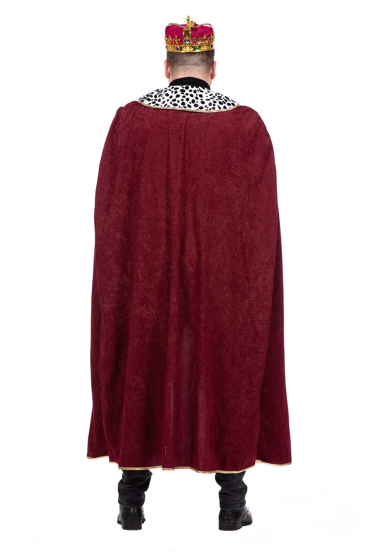 das-kost-mland-herren-k-nigsumhang-xxl-60-62-rot-umhang-fellkragen image 6