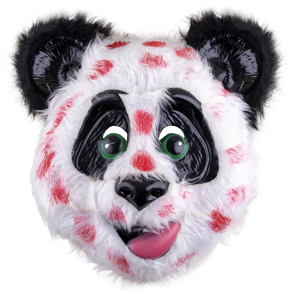 grusel-panda-halloween-maske-blutig-pl-sch-einheitsgr-e image 1