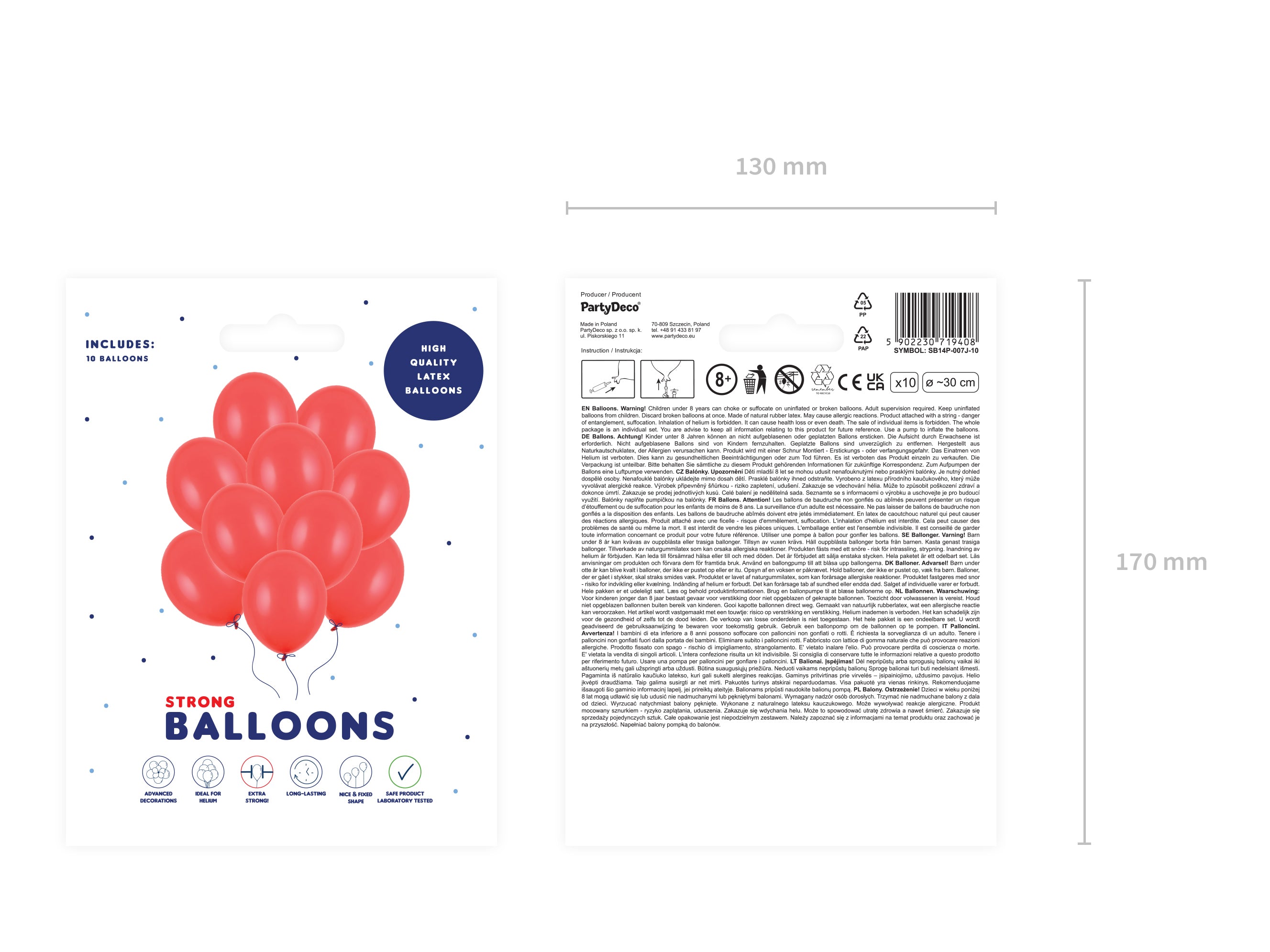 das-kost-mland-dekorationen-luftballon-uni-pastell-rot-30cm-100-stk image 4